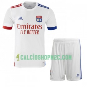 Olympique Lyonnais Bambino Maglia Prima 2020/2021 Manica Corta (+ Pantaloncini)